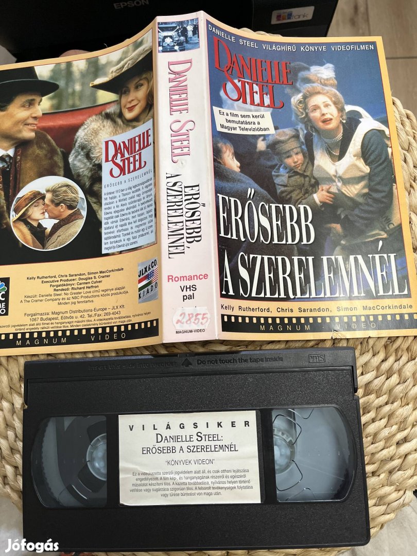 Erősebb a szerelemnél vhs