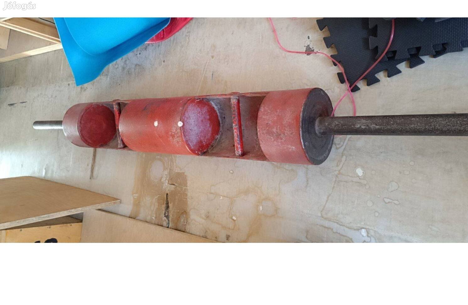 Erősember rúd rönk rönksúlyzó 70kg strongman