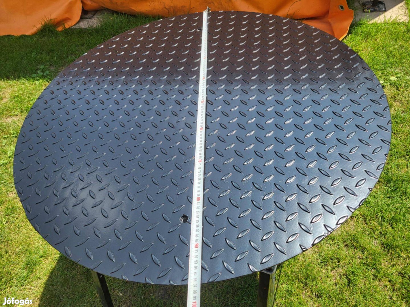 Erősített kútgyűrű fedél 97cm