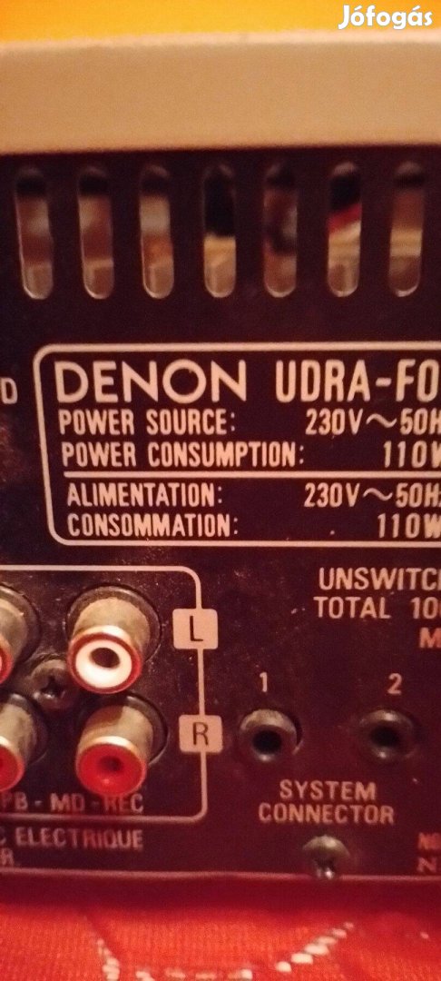 Erősitő Denon Udrafot 103