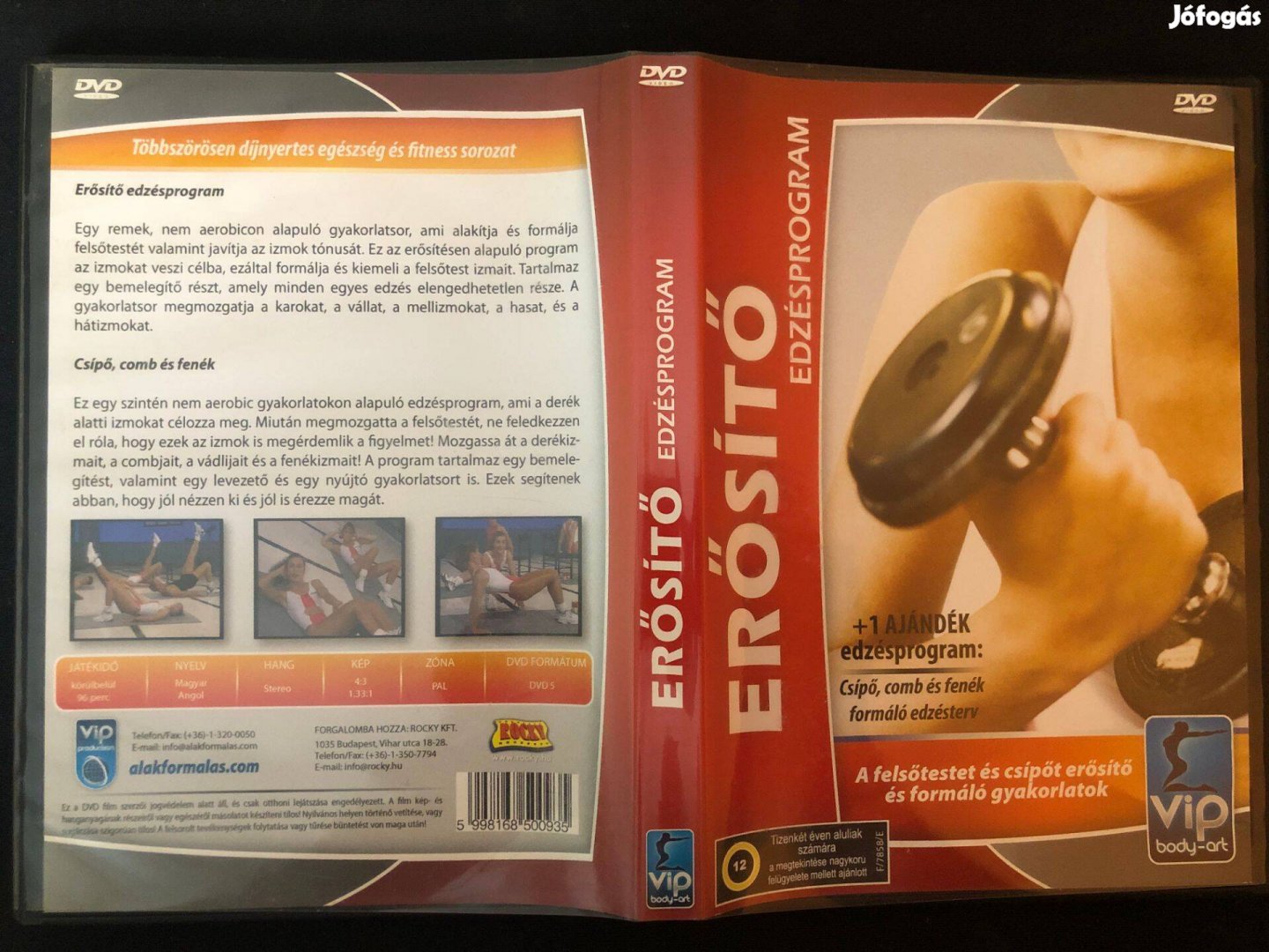 Erősítő edzésprogram (karcmentes) DVD