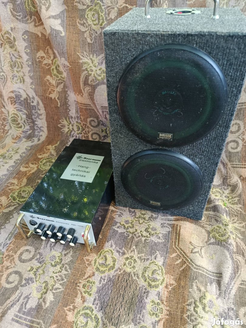Erősítő és hangfal erősítő szett Somogyi audio.sternum