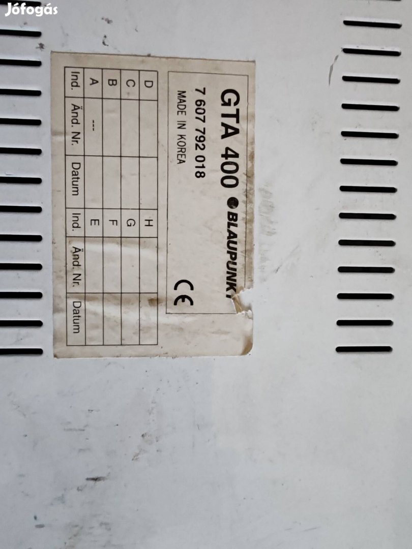 Erősítő és mélynyomó 