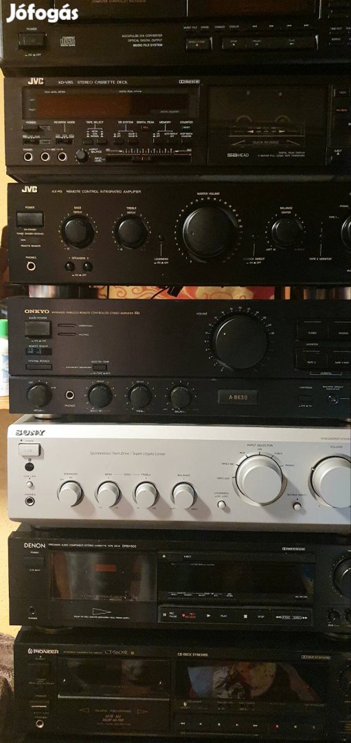Erősítők Yamaha Jvc Onkyo Sony 