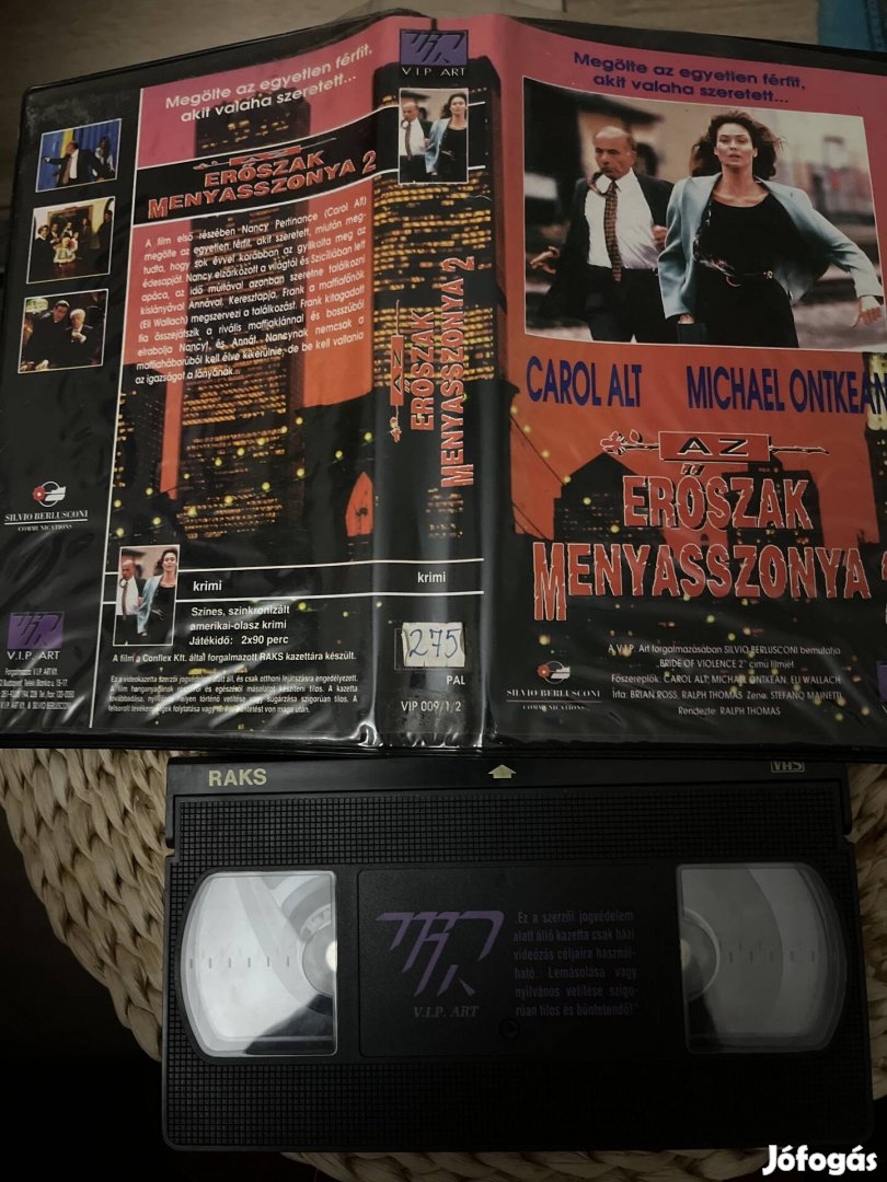 Erőszak menyasszonya 2 vhs film