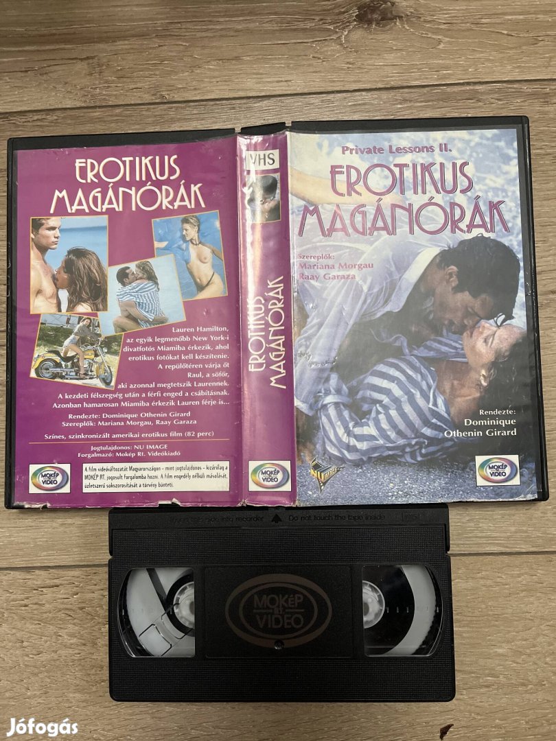 Erotikus magánórák vhs 