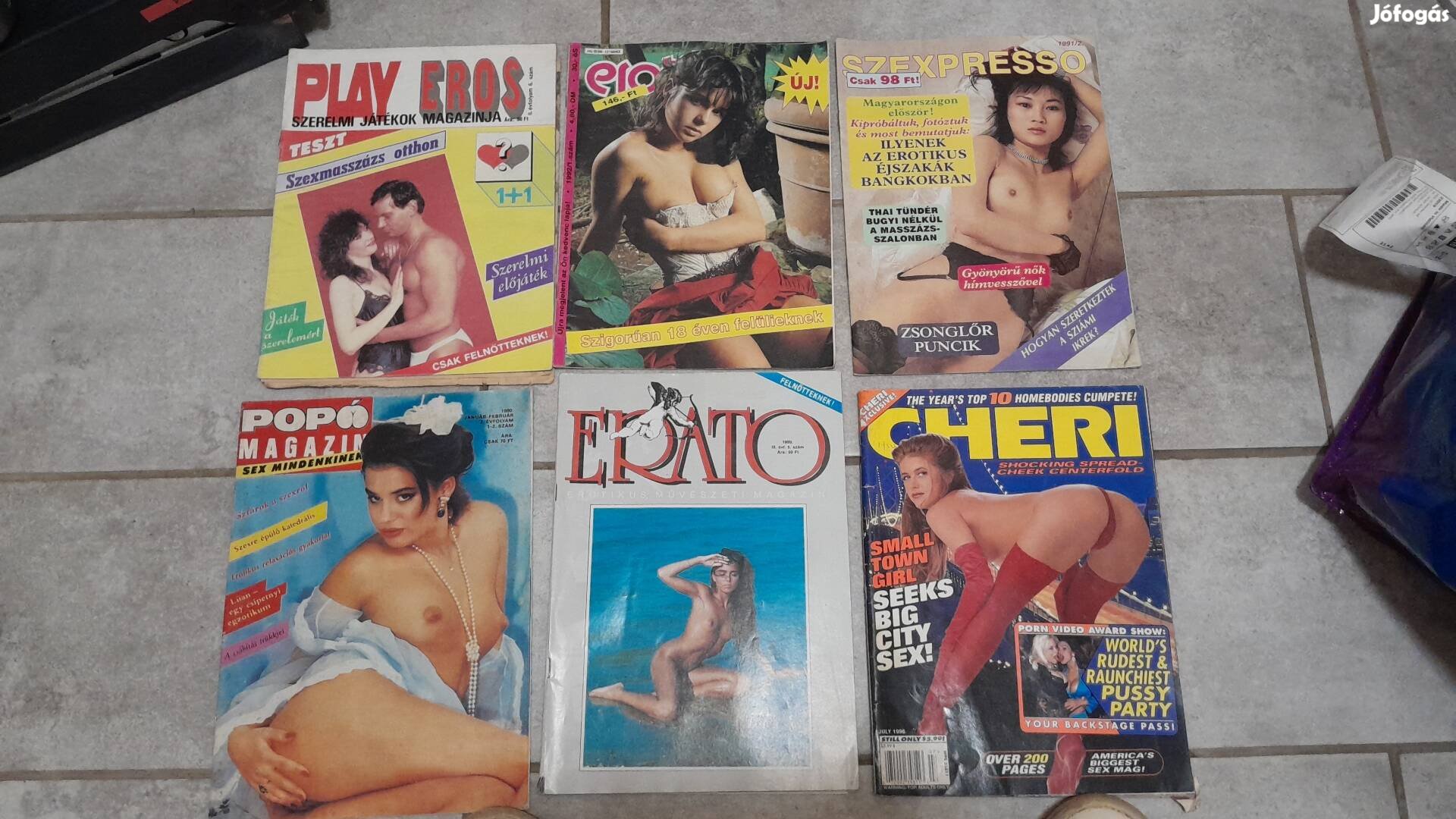 Erotikus magazinok