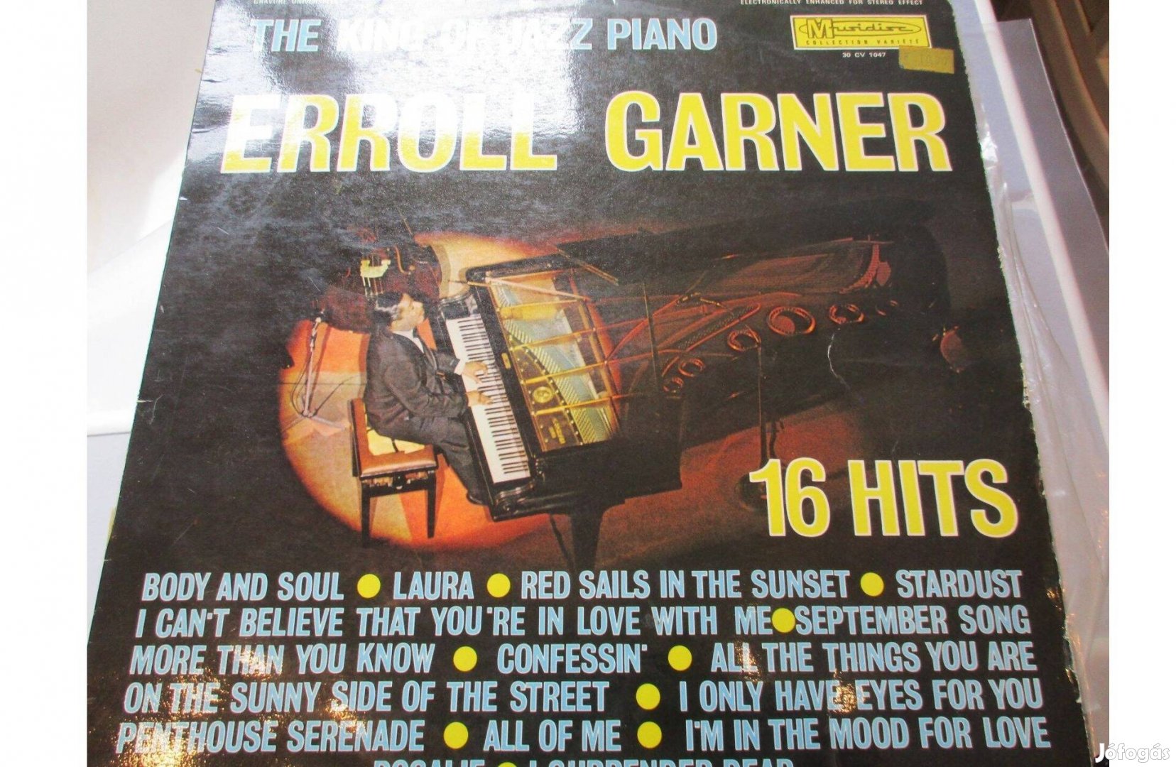 Erroll Garner bakelit hanglemez eladó