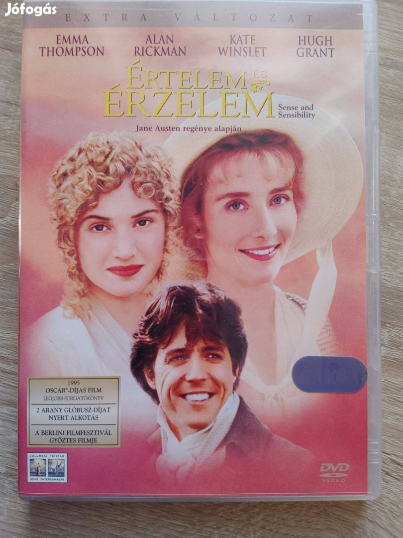 Értelem és érzelem (1995) DVD Emma Thompson, Hugh Grant - felirat