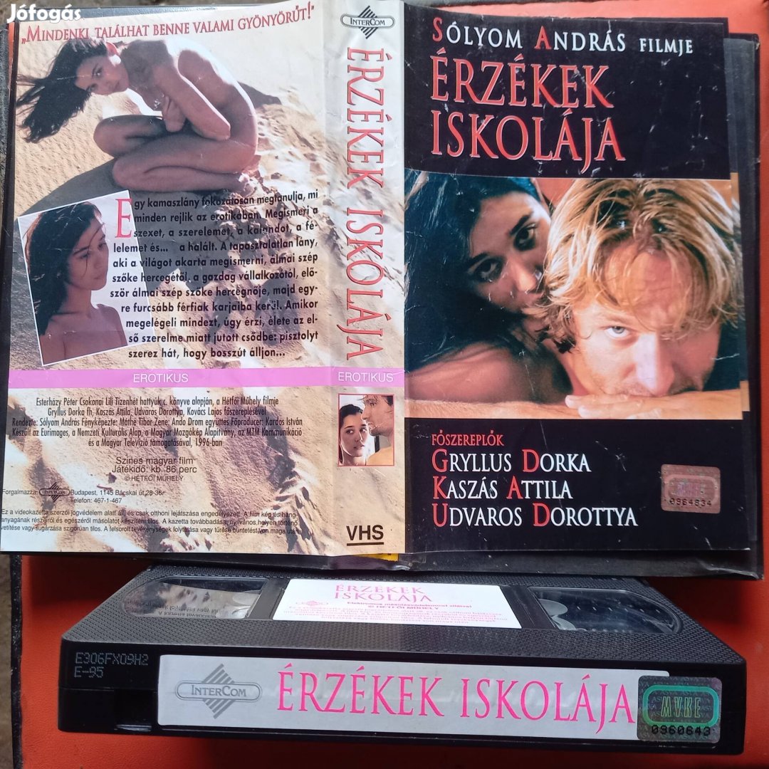 Érzékek iskolája - dráma vhs- Kaszás Attila