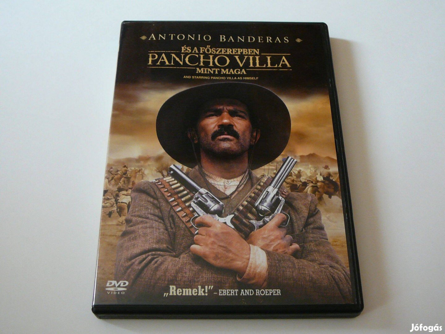 És a főszerepben Pancho Villa, mint maga - Antonio Banderas DVD Film