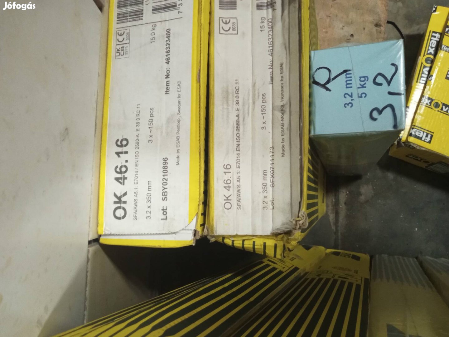 Esab OK 46.16 2,5 rutilos elektróda