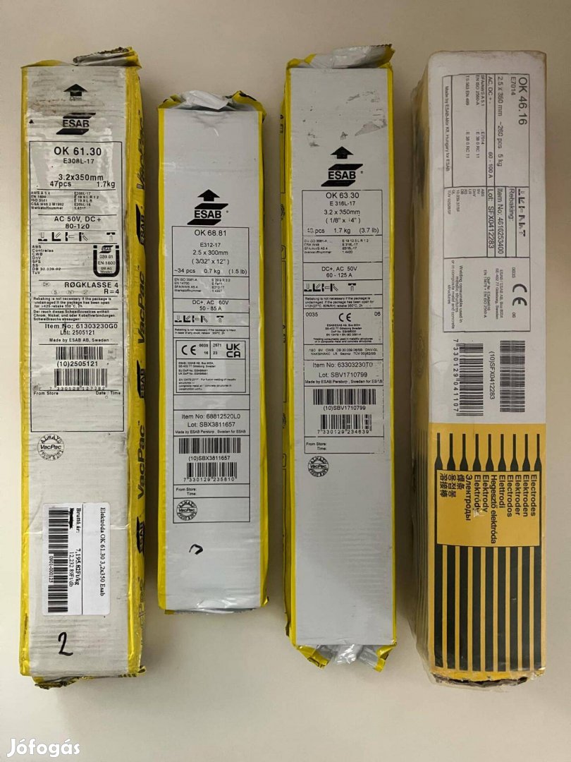 Esab hegesztő elektróda
