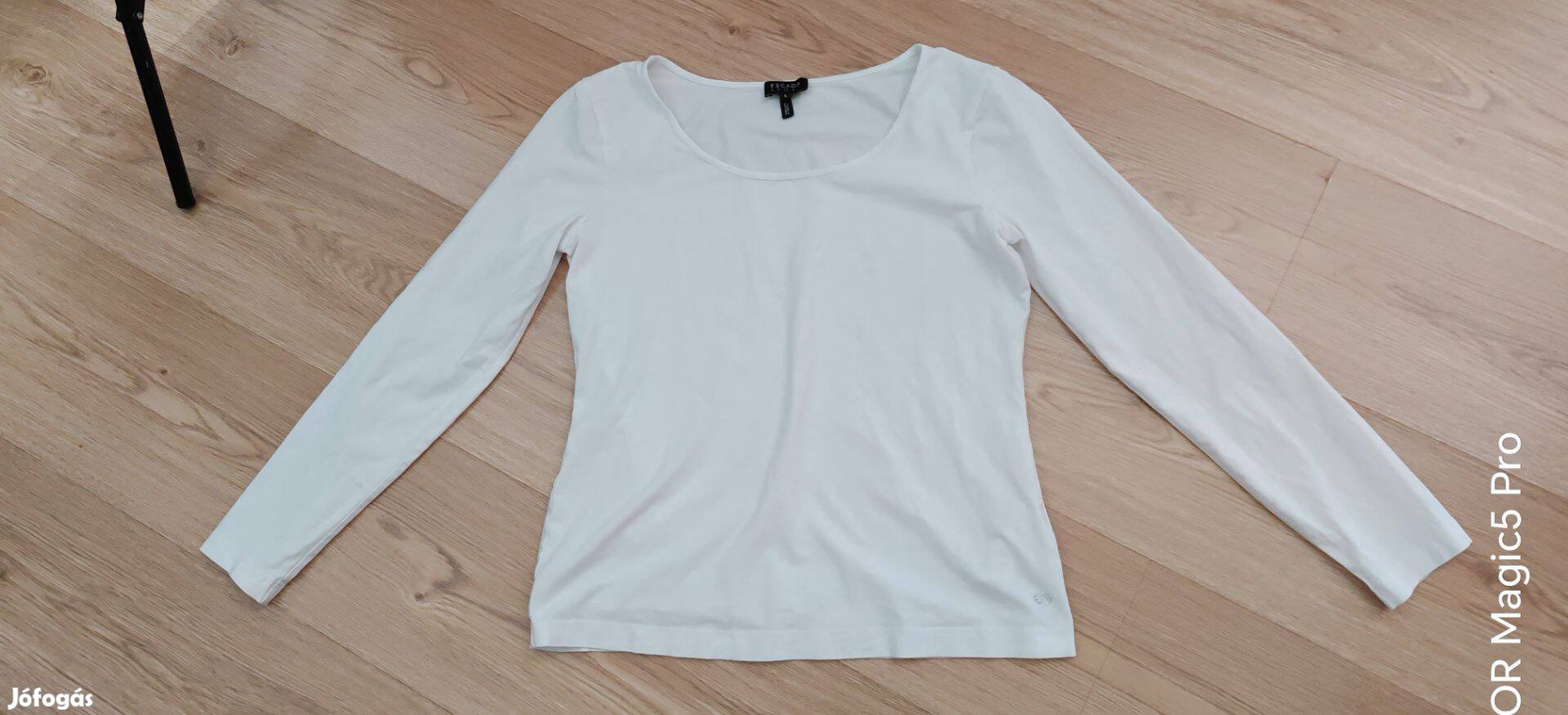 Escada Sport fehér strech pamut női felső L