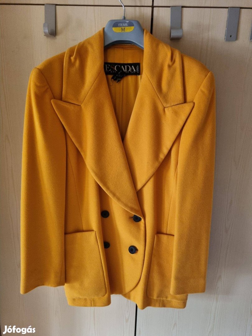 Escada sárga női tavaszi blézer kabát