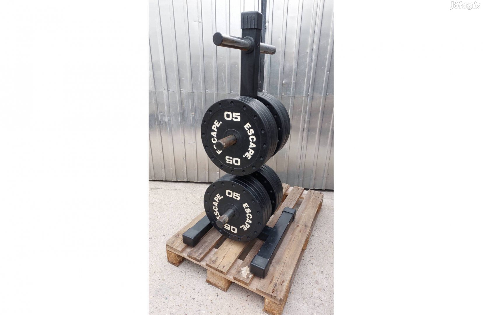 Escape 5 kg-os Bumper tárcsák 51 mm