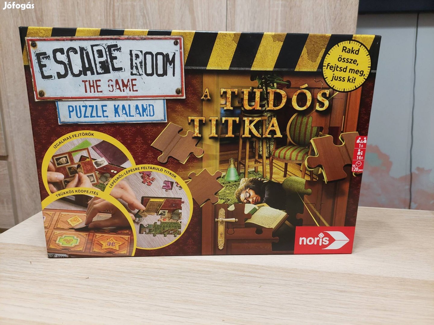 Escape Room Puzzle kaland - A tudós titka társasjáték