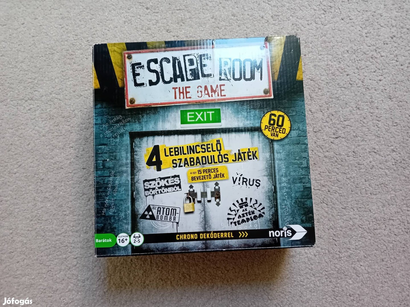 Escape room exit társasjáték