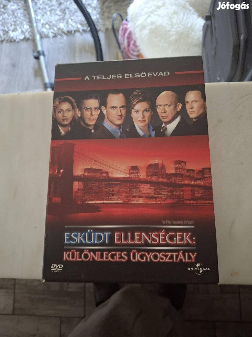 Esküdt ellenségek Különleges ügyosztály 1 évad DVD Sorozat