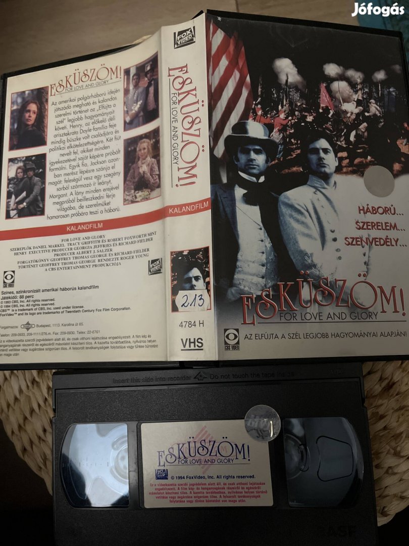 Esküszöm vhs film