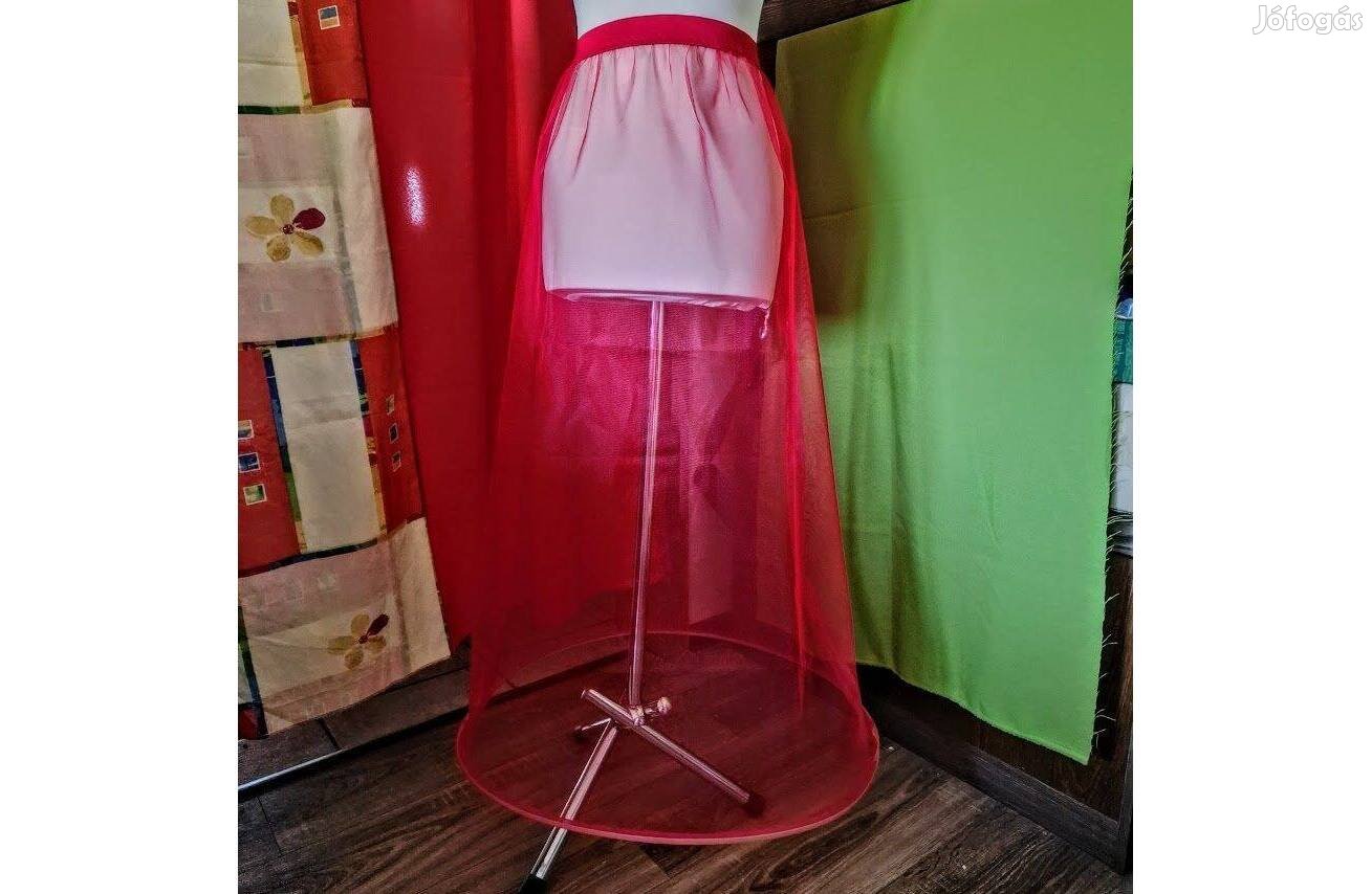 Esküvő ASZ01C - 1 körös rugalmas piros menyasszonyi