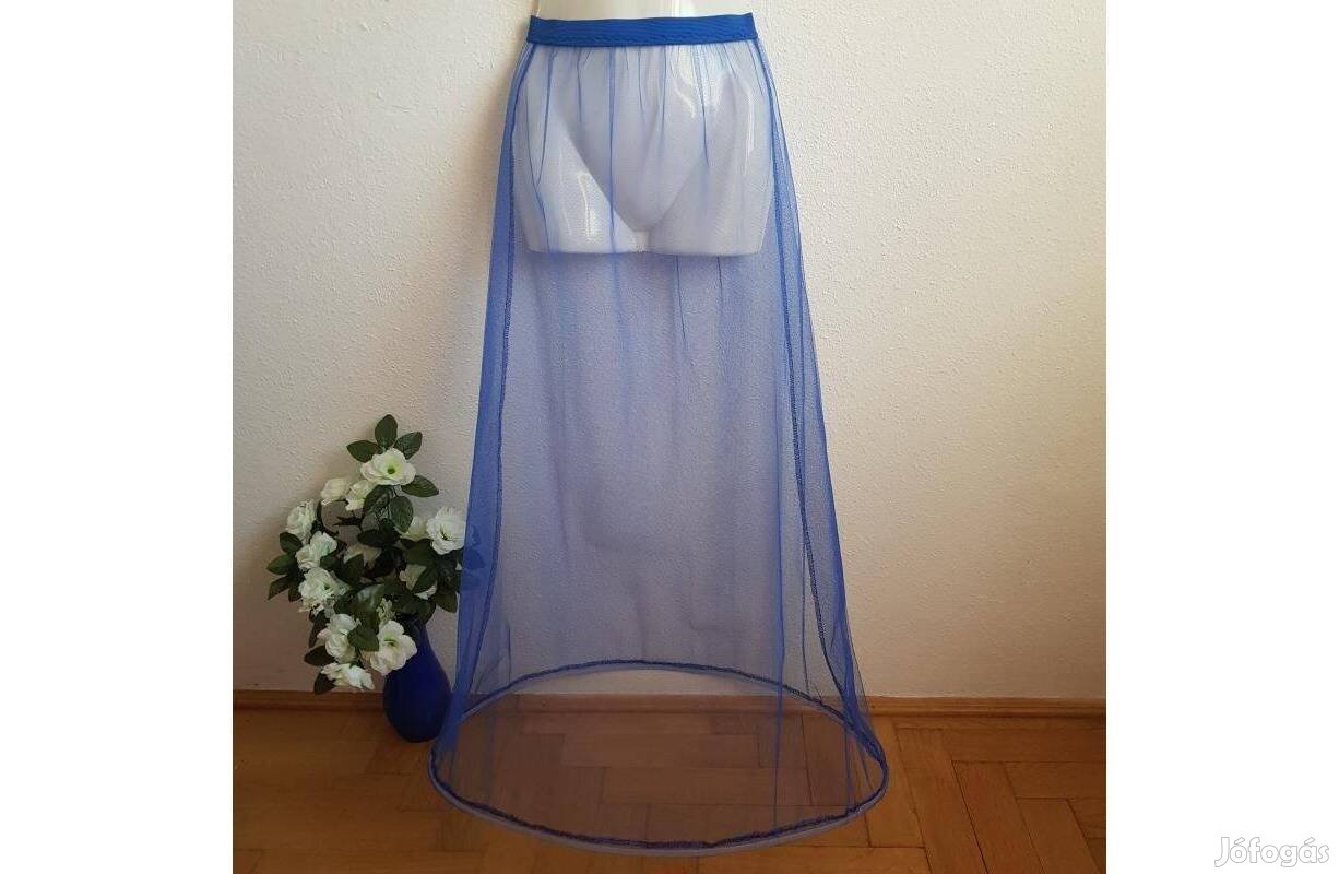 Esküvő ASZ01D - 1 körös rugalmas kék menyasszonyi