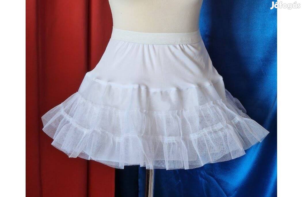 Esküvő ASZ80 - Rugalmas felső részű kemény fodros