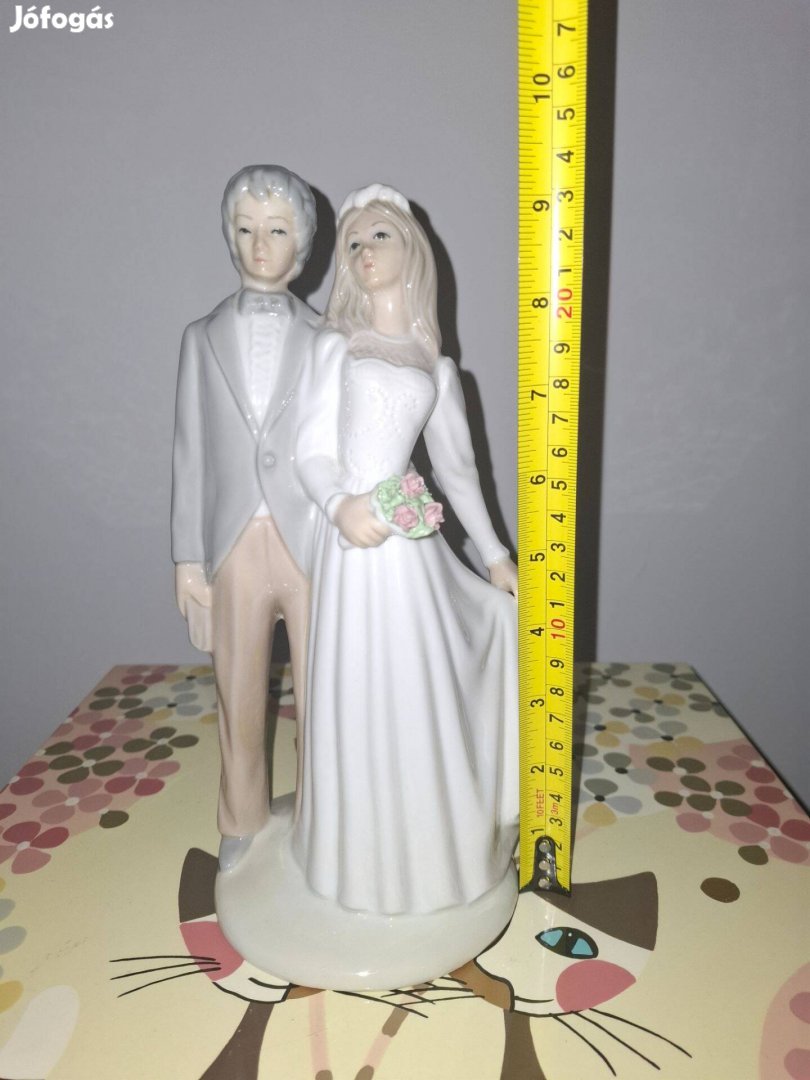Esküvői pár Porcelán - esküvői ajándék