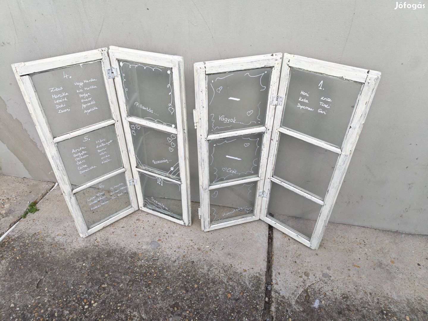 Esküvői ültető, dekor, dísz