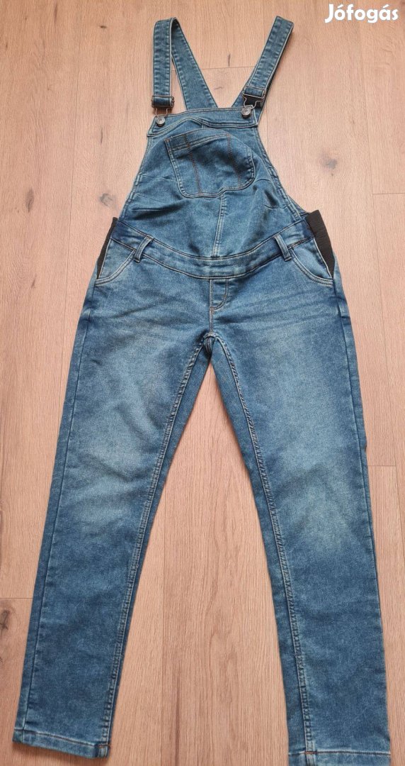 Esmara Skinny Fit kismama farmer kantáros hosszúnadrág 34/36 XS Új