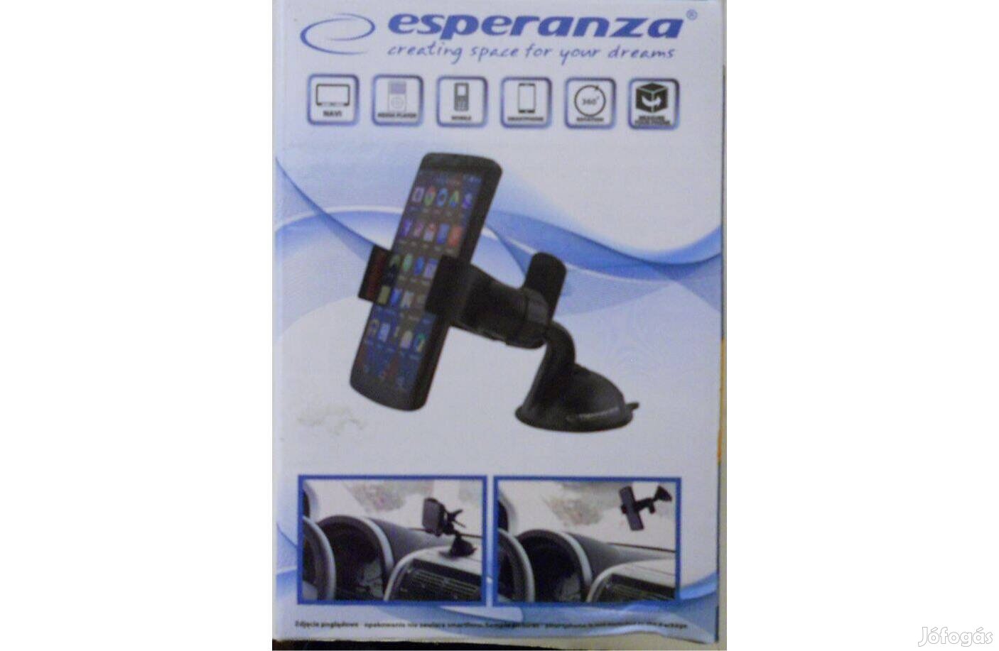 Esperansa Crocodile EMH103 - autós telefontartó szélvédőre