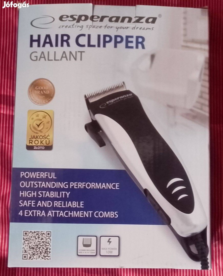 Esperensa vadonatúj,minőségi hajvágó és szakállvágó gépemet
