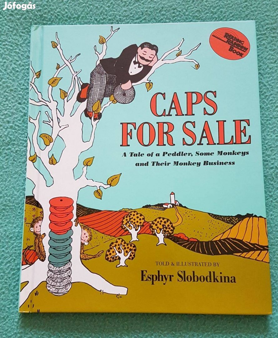 Esphyr Slobodkina - Caps for Sale könyv (angol nyelvű)