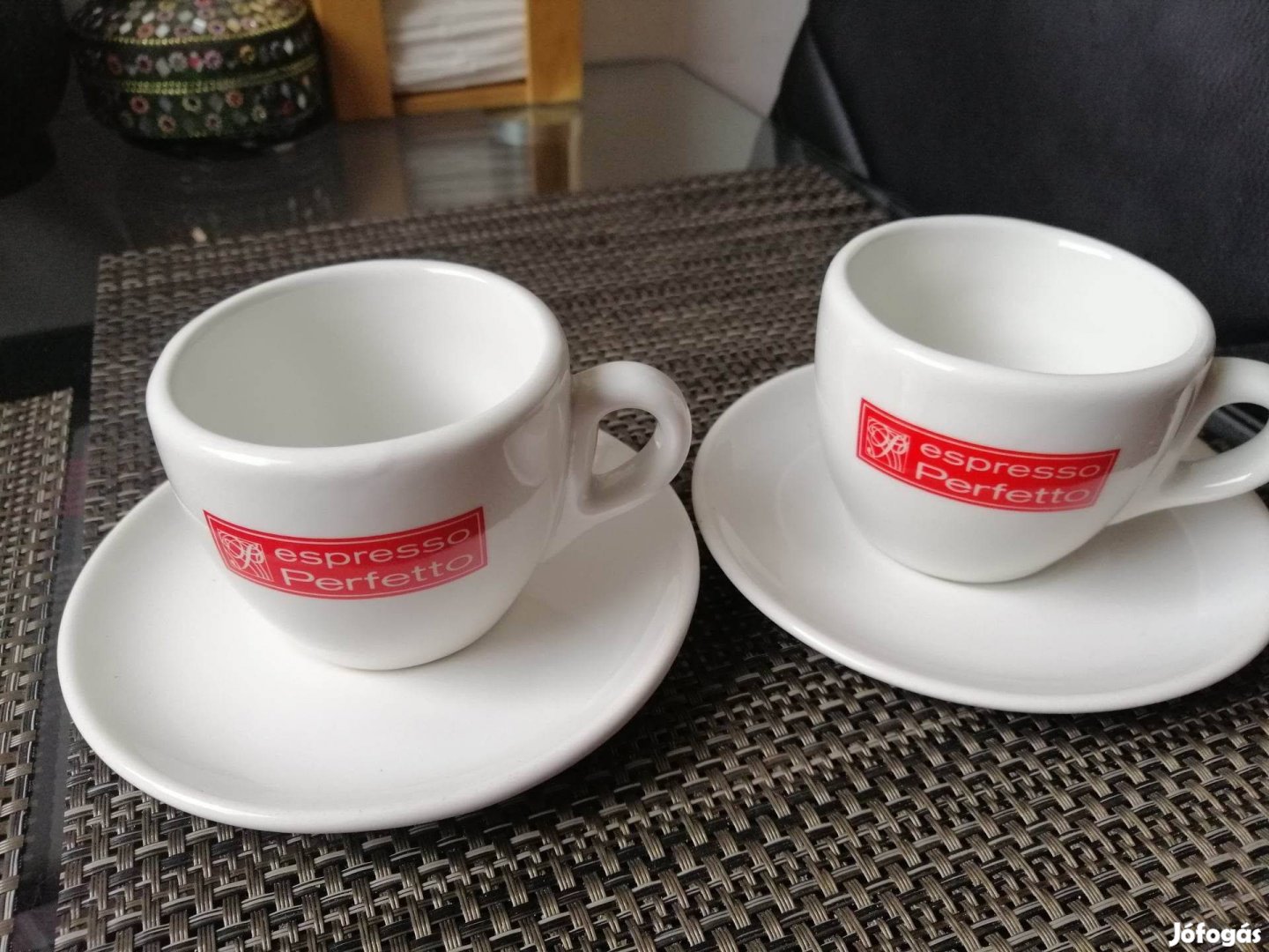 Espresso Perfetto kávés csészék, átm. 8 cm