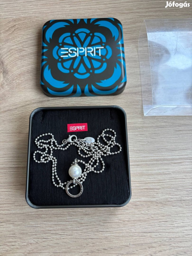 Esprit 925 ezüst nyaklánc charm tartó gyönggyel