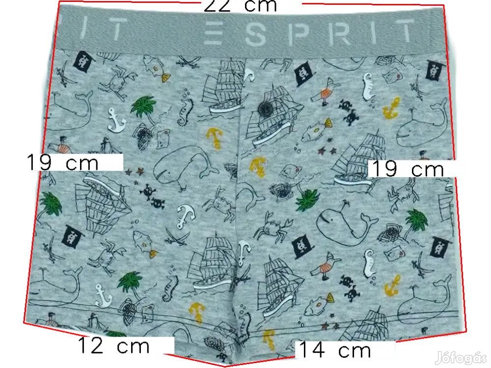 Esprit Új (címkés) Fiú Boxer (Méret: 110)