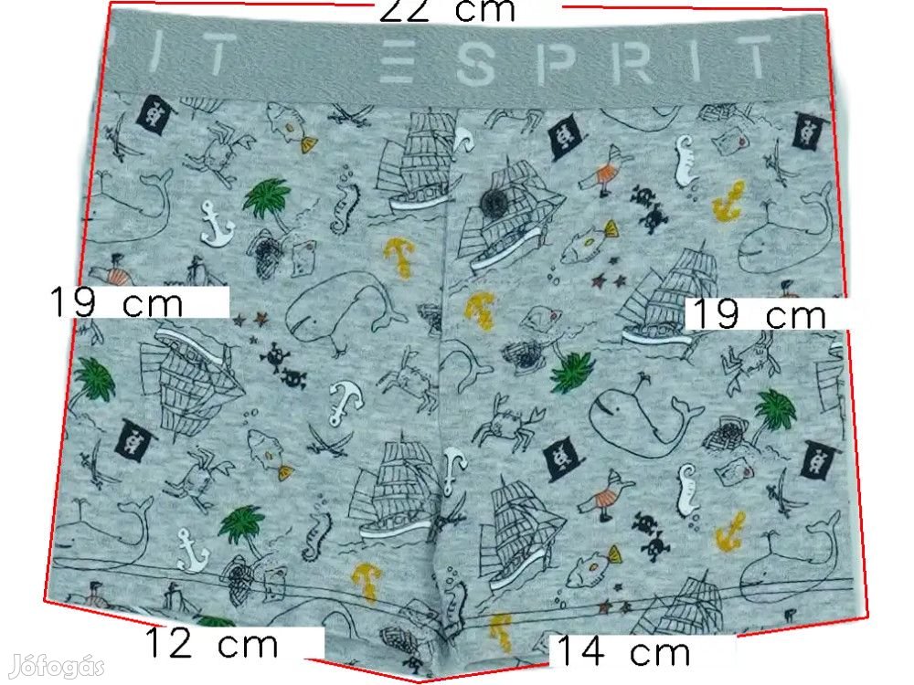 Esprit Új (címkés) Fiú Boxer (Méret: 110)