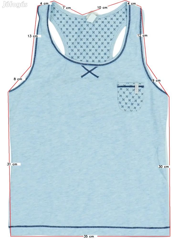 Esprit Új (címkés) Lány Lányka / Női ujjatlan póló / top (Méret: 146)