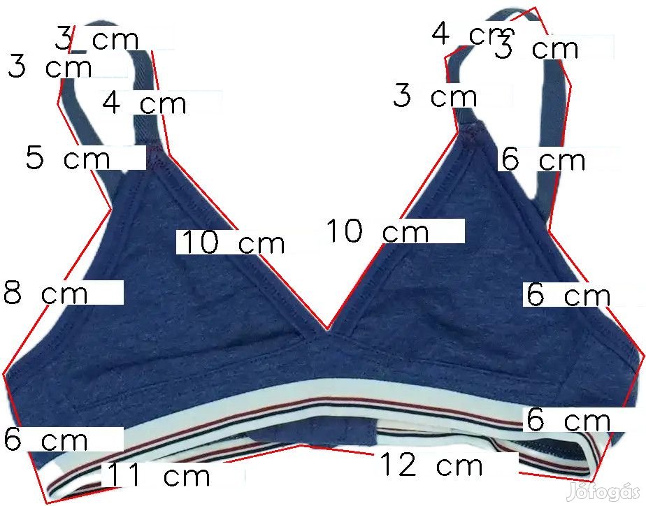 Esprit Új (címkés) Lány Melltartó (Méret: 146)