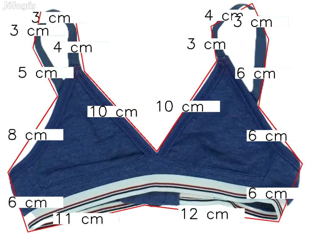 Esprit Új (címkés) Lány Melltartó (Méret: 146)