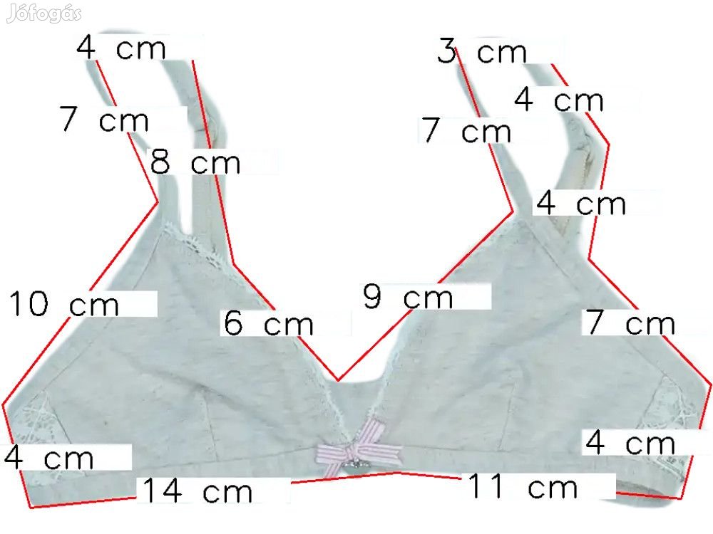 Esprit Új (címkés) Lány Melltartó (Méret: 146)