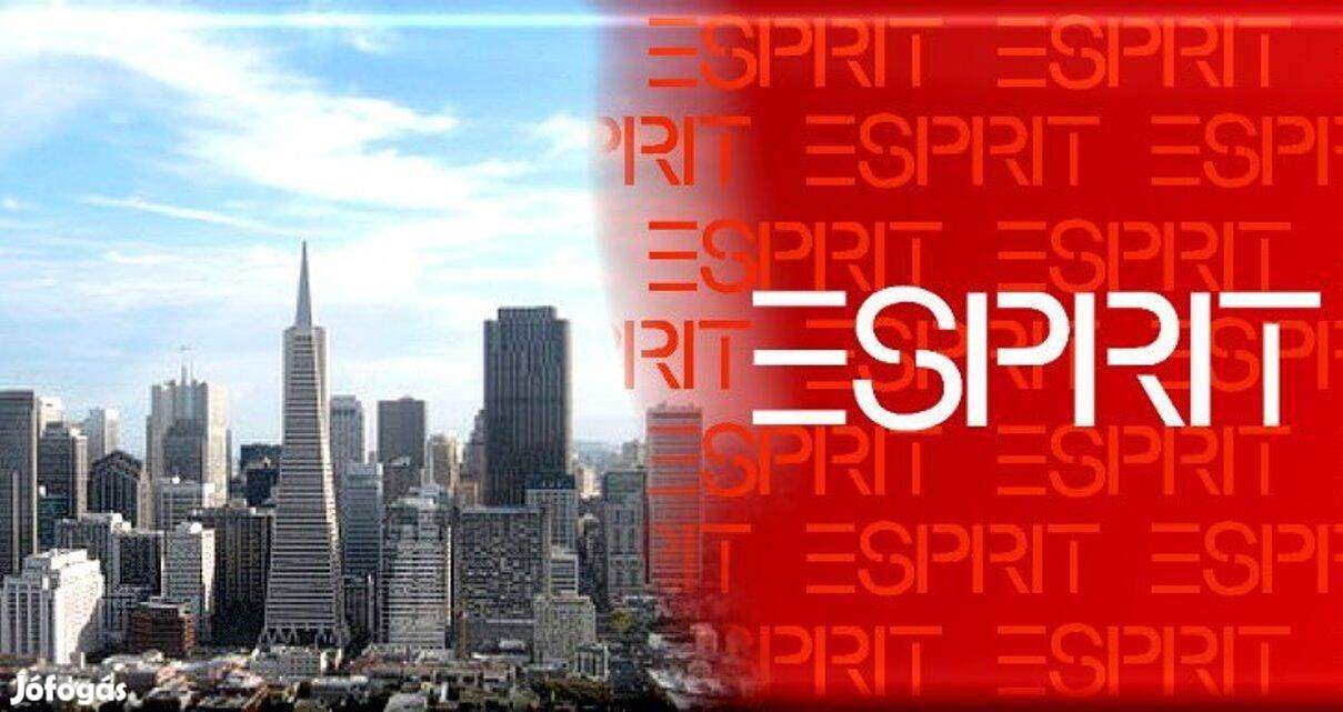 Esprit gombos vékony pulóver Office-viselet