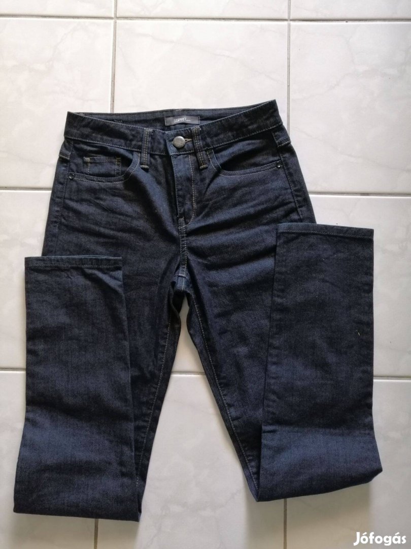 Esprit nadrág farmer sötétkék indigós Új 26/32-s Denim Star Slim