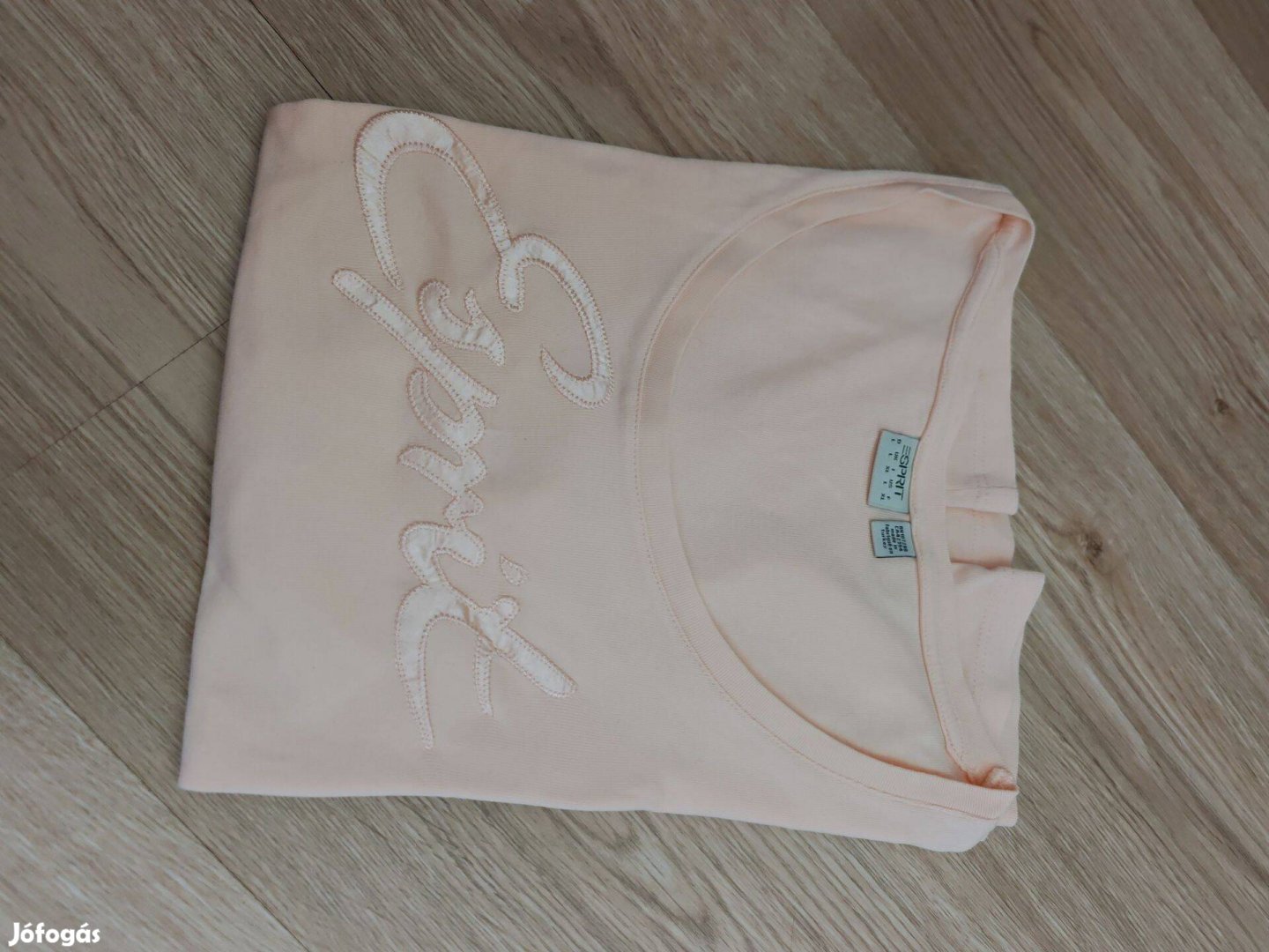 Esprit pasztell pamut női póló L