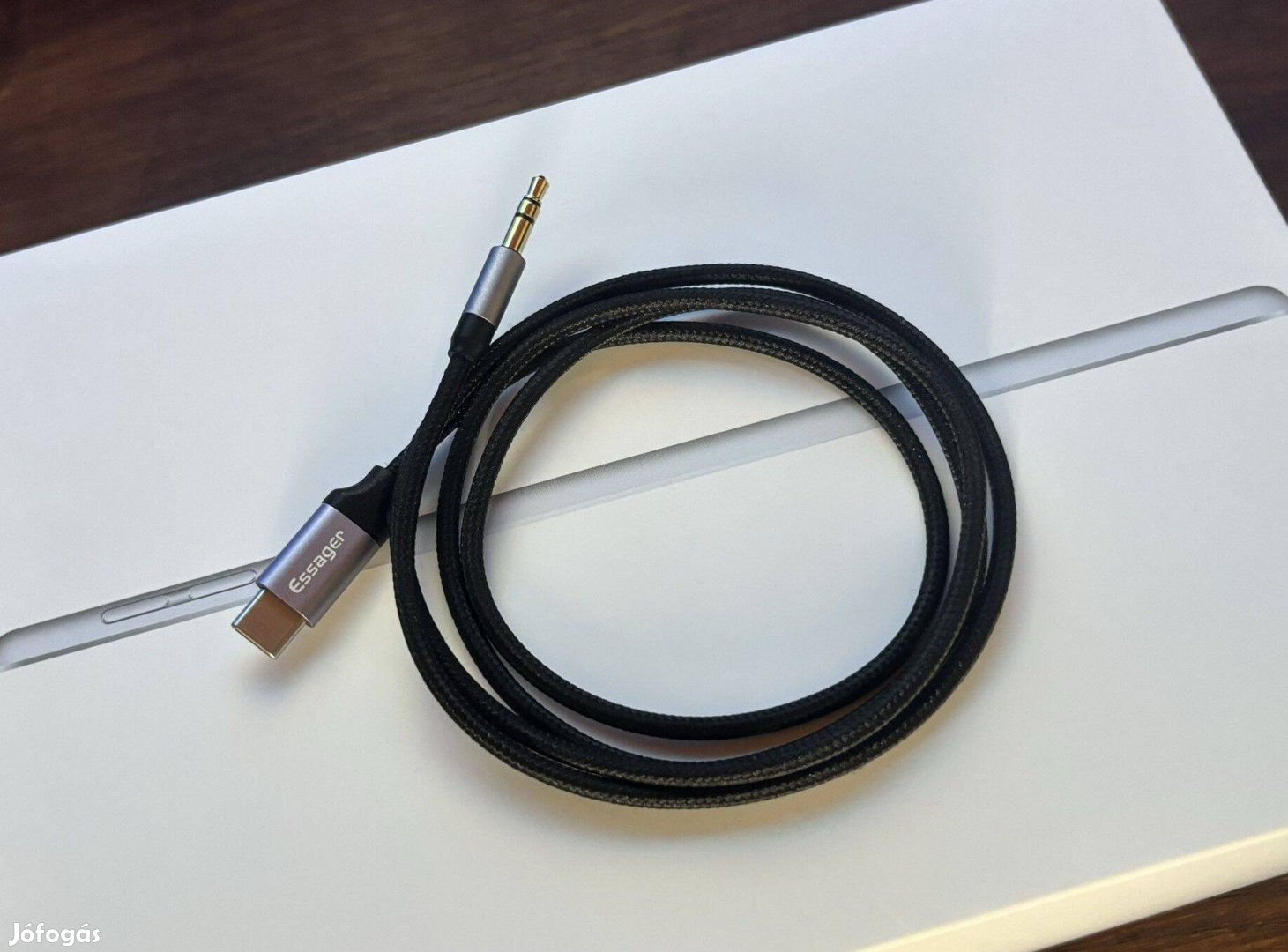 Essager USB-C Audiókábel 3,5 mm-es Jack Csatlakozóhoz