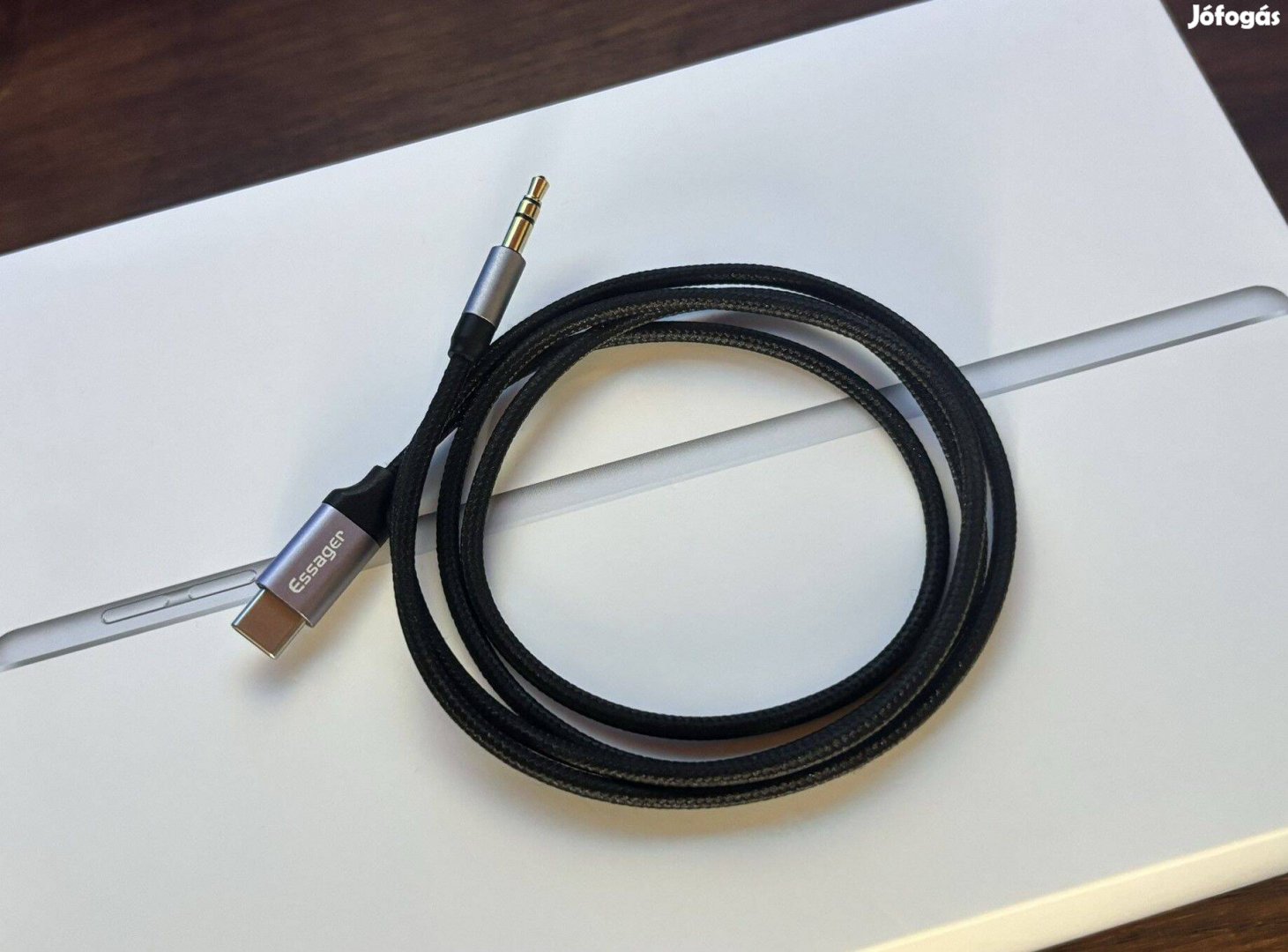 Essager USB-C Audiókábel 3,5 mm-es Jack Csatlakozóhoz