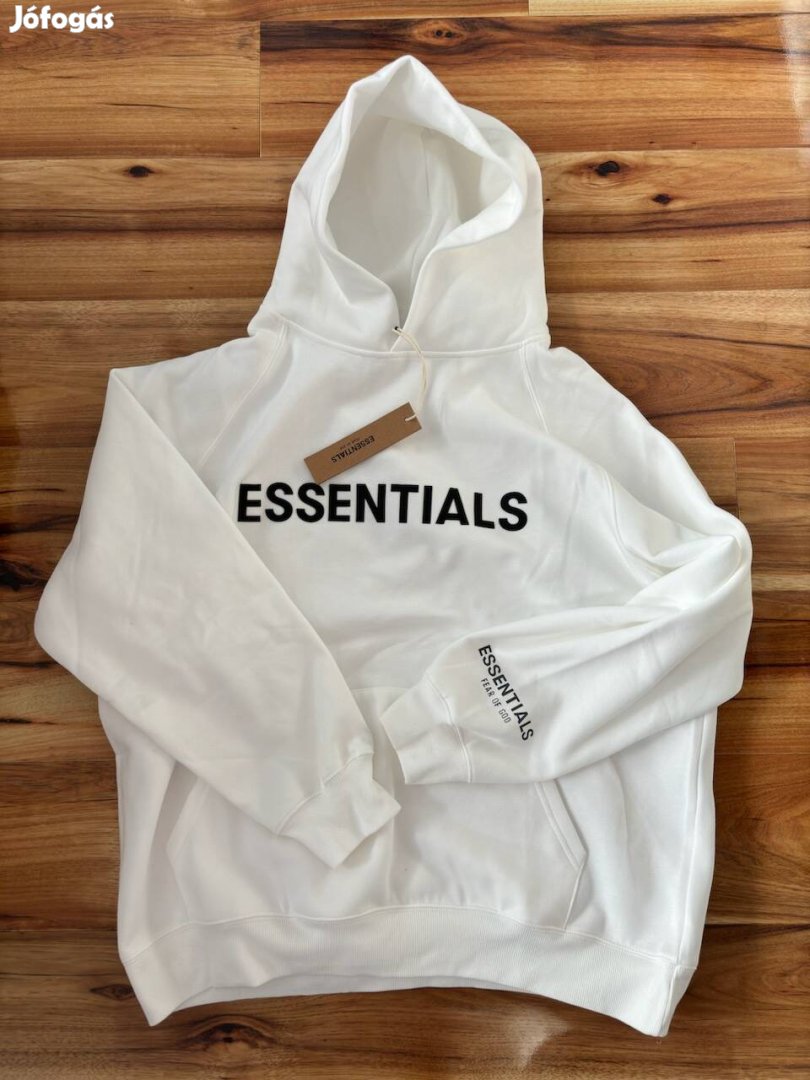 Essentials,Fear Of God Ultra White Hoodie