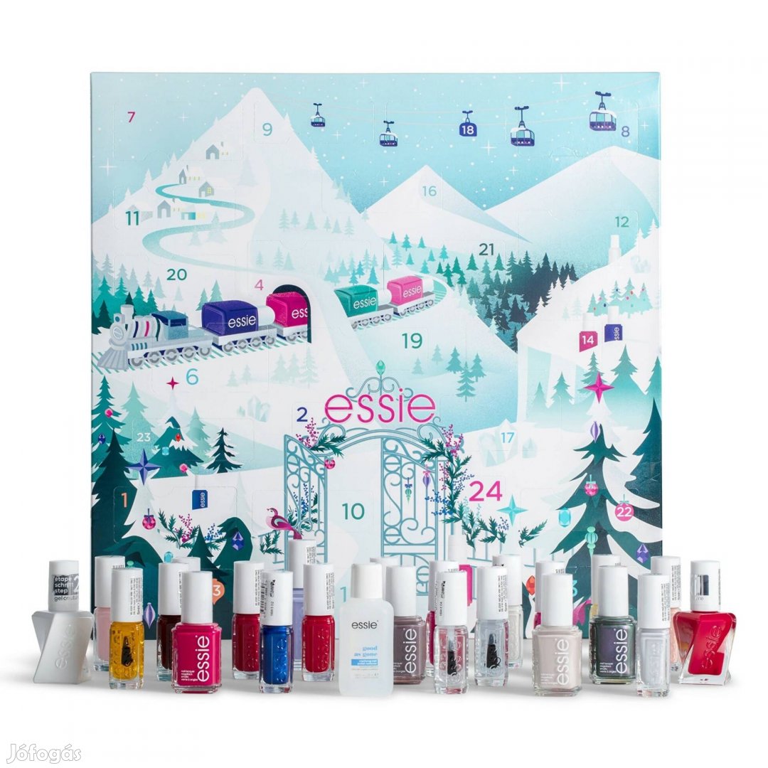 Essie Loreal női adventi naptár körömlakk válogatás