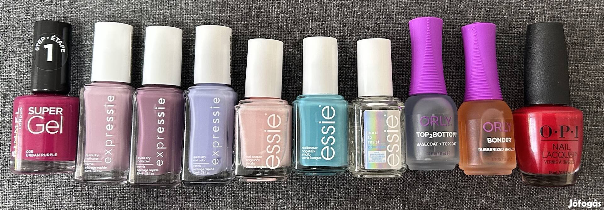 Essie,Orly,OPI, Rimmel Körömlakk csomag