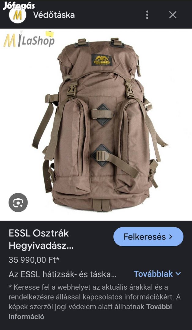 Essl hátizsák 